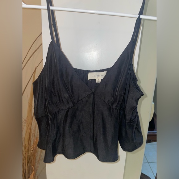 PACSUN LA HEARTS black camisole - Picture 1 of 3